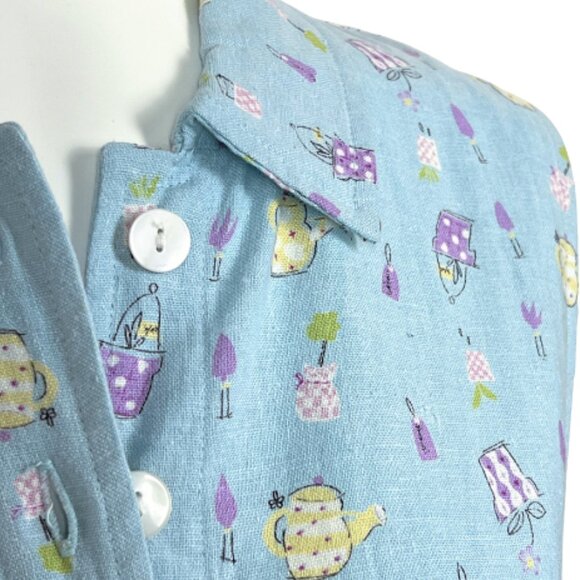 Studio Ease Boutique Shirt Dress Like NEW Linen & Rayon 🎉2X Host Pick🎉 - Picture 9 of 13
